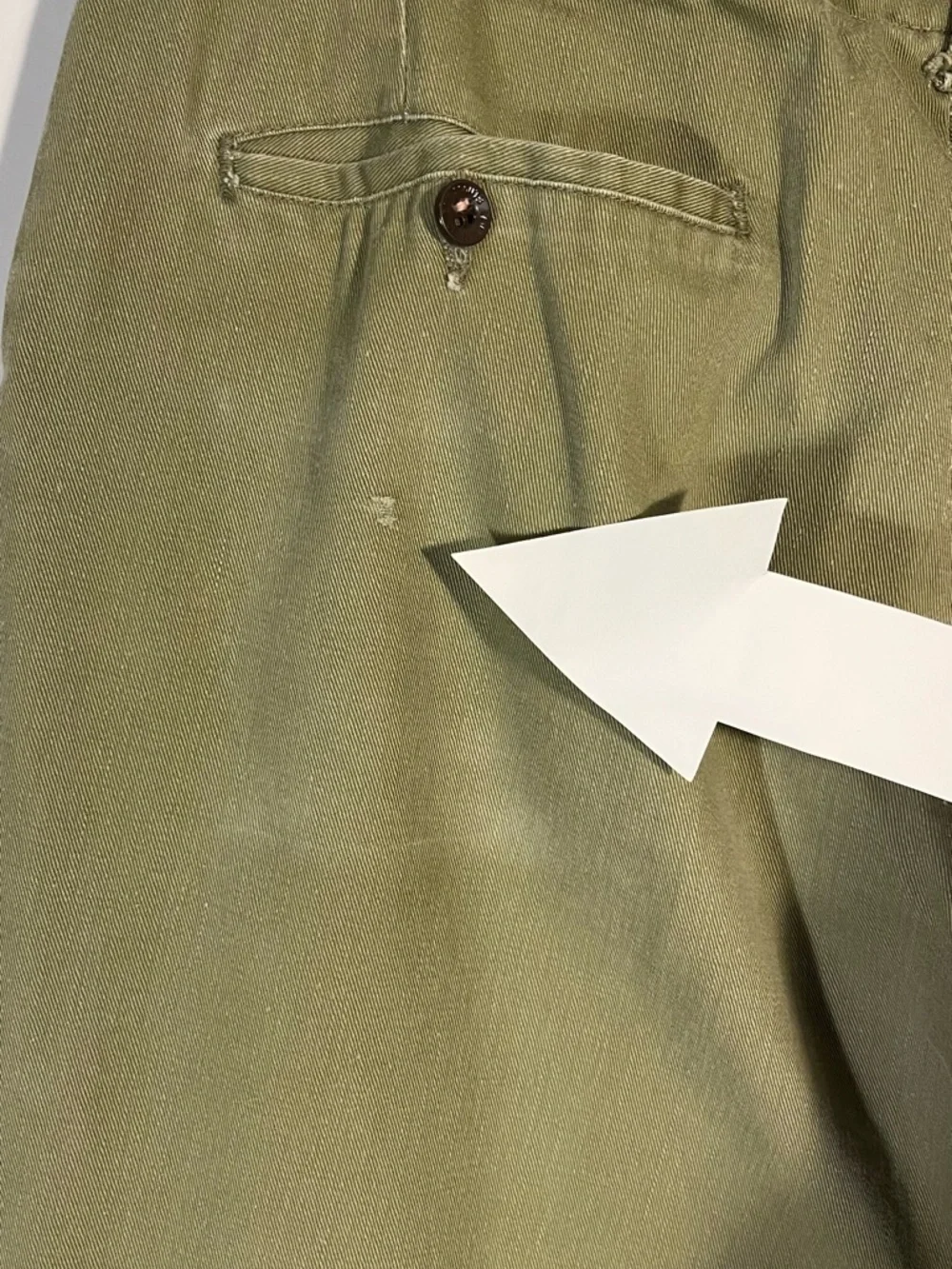Vintage 50s 60s Boy Scouts of America Olive Green Uniform Pants